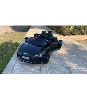COCHE AUDI R8 "LITTLE SPYDER" 12V, NEGRO, FULL OPTION, 1 plaza - INDA586-RA-HL1818